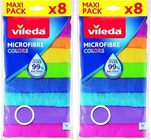 Vileda Colours mikrofibros šluostės (multipack)