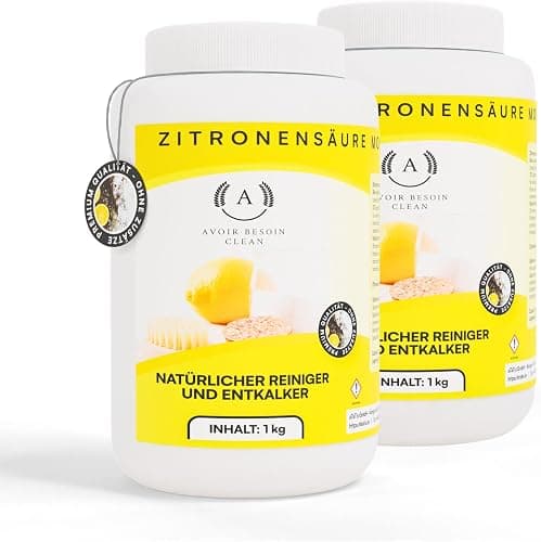 Citrinos rūgšties milteliai 2 × 1 kg (E330, maistinė kokybė)